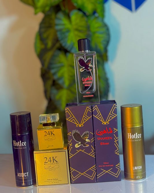 Shaheen Elixir+ 24k +2 Bodysprays