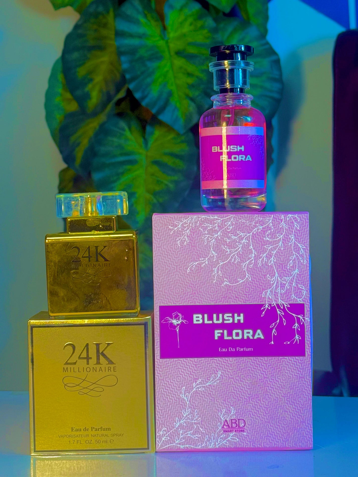 Blush Flora & 24k Millionaire